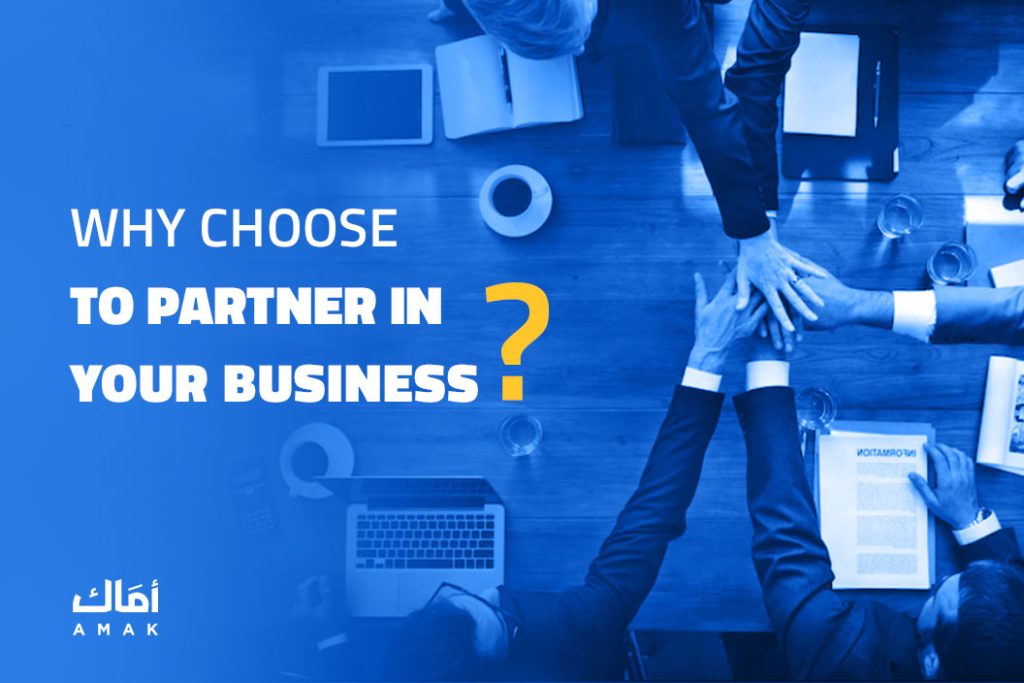 Why choose to partner in your business